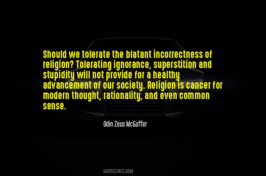 Religion Ignorance Quotes #1263305