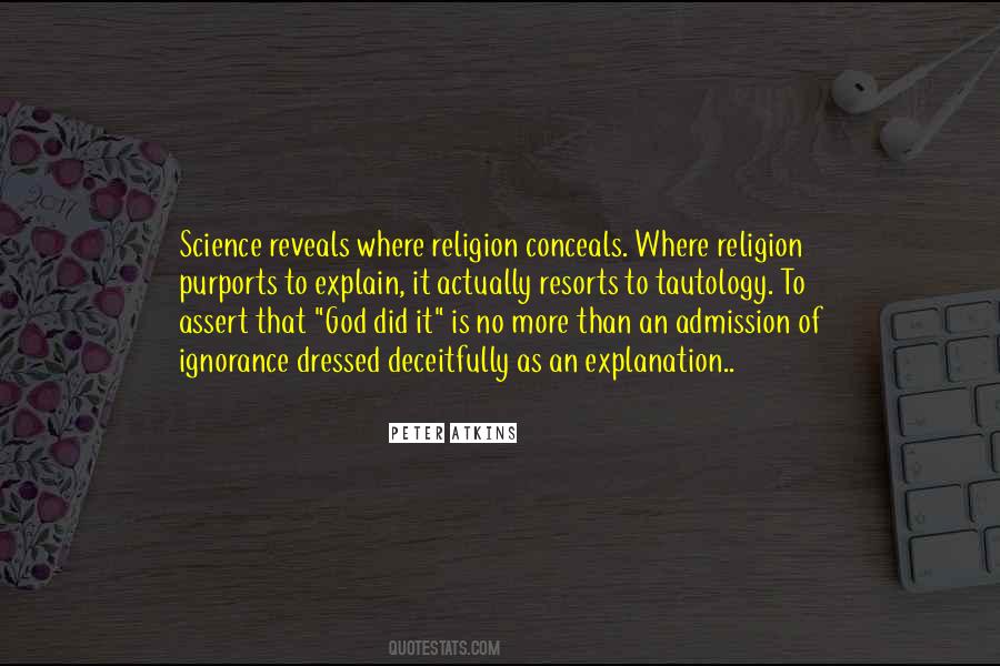 Religion Ignorance Quotes #1670481