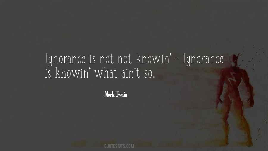 Religion Ignorance Quotes #816296