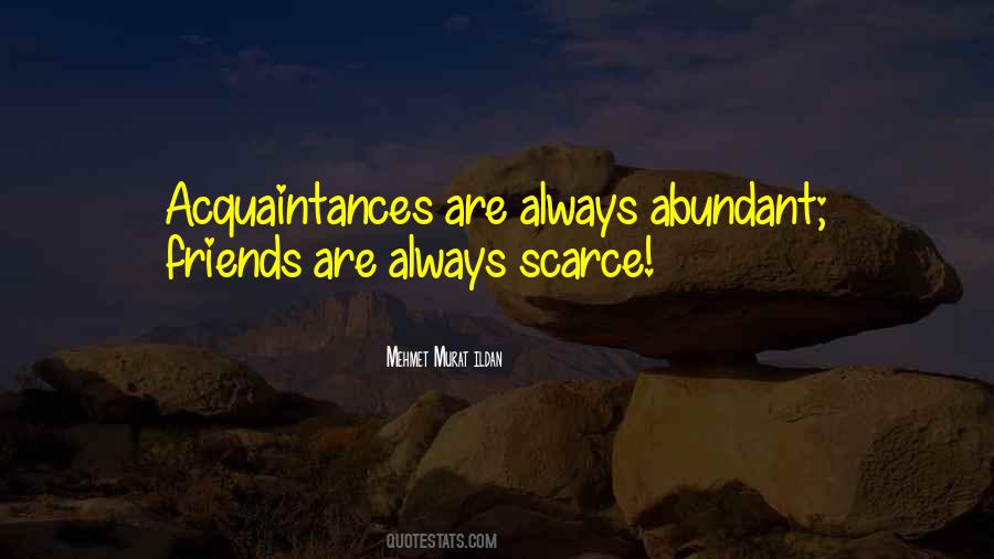 Friends Or Acquaintances Quotes #224470
