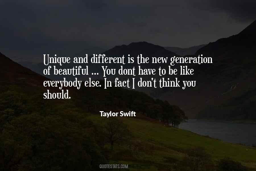 Everybody Is Different Quotes #1812373