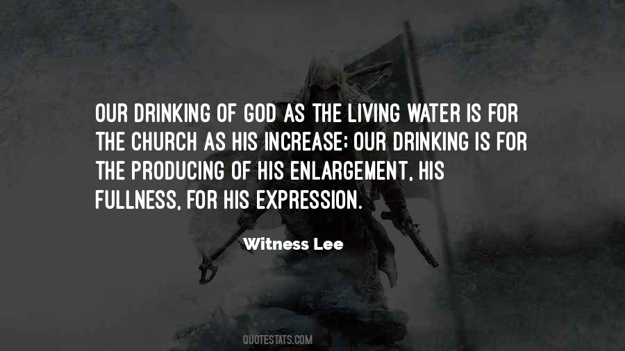Quotes About The Living Water #535388