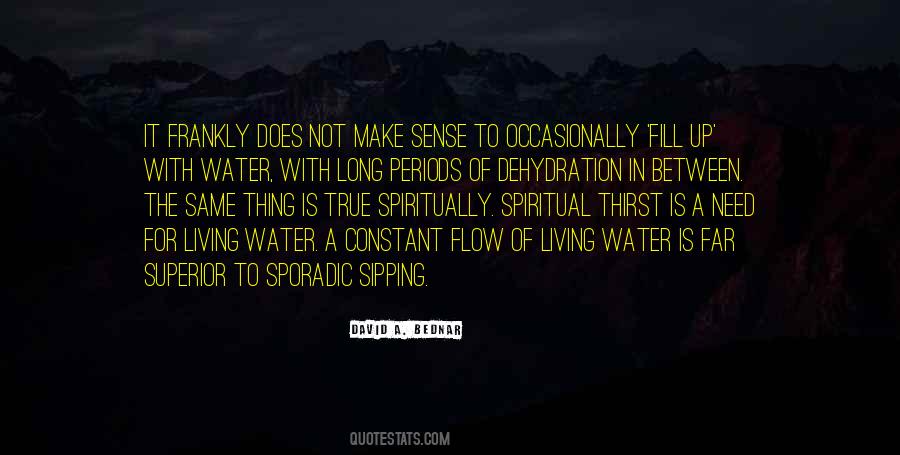 Quotes About The Living Water #930787