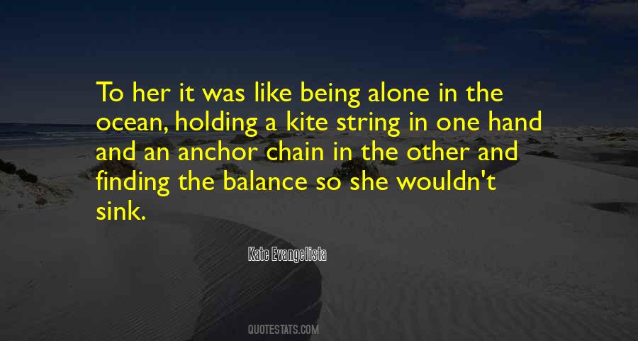 Finding A Balance Quotes #1568352