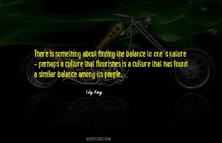 Finding A Balance Quotes #169306