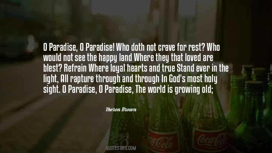 Old And Happy Quotes #1555729