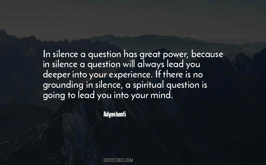 Silence Mind Quotes #1525330