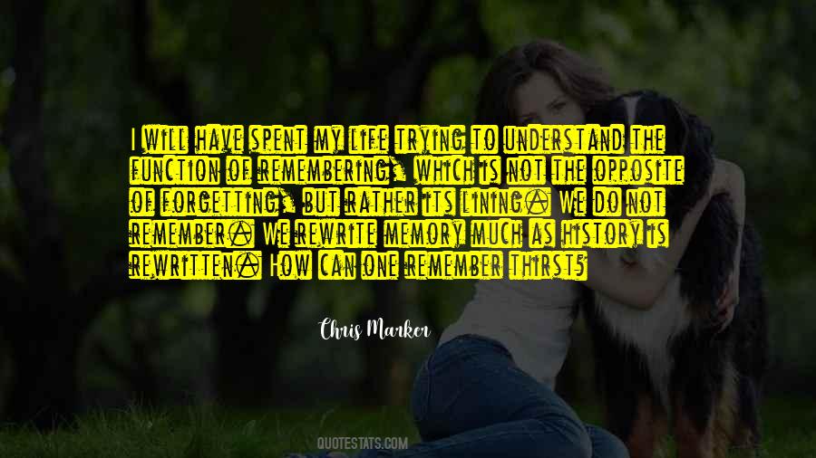 History Will Remember Quotes #844676