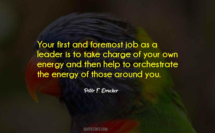 Leadership Energy Quotes #315148