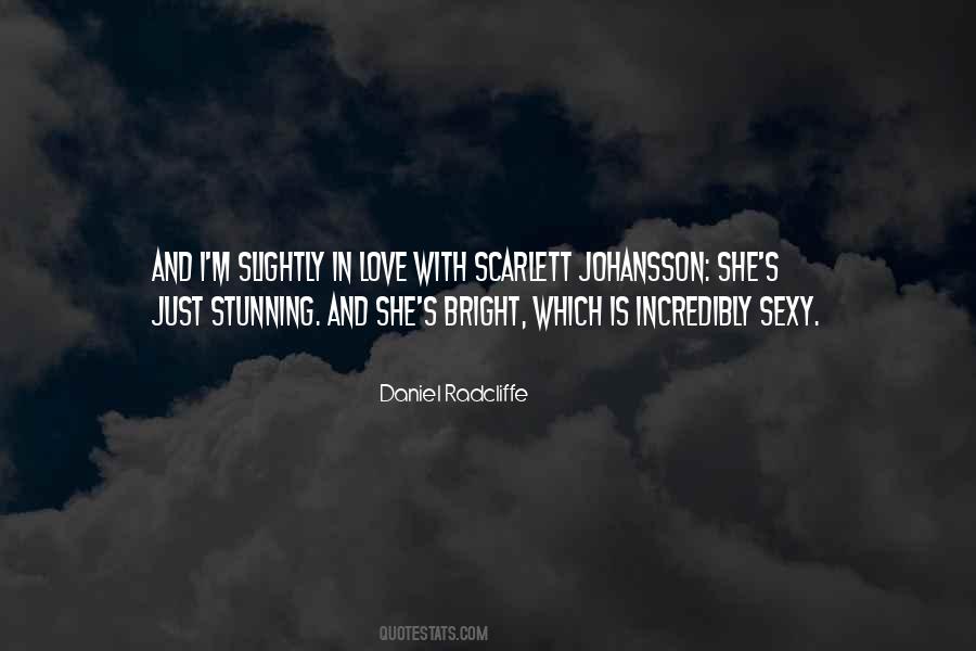 She Is In Love Quotes #1043258