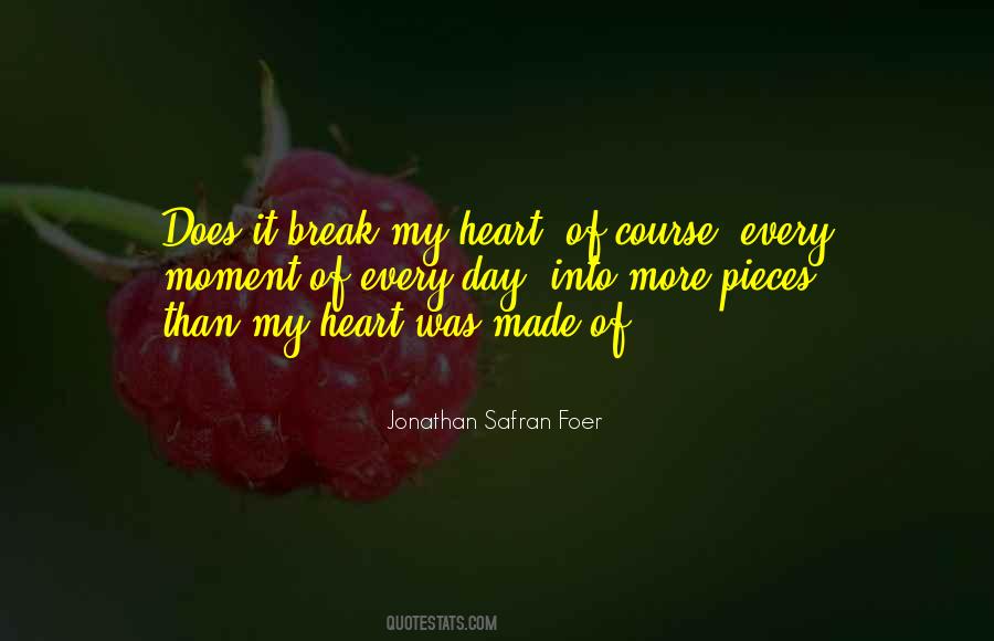 Break Into Pieces Quotes #224735