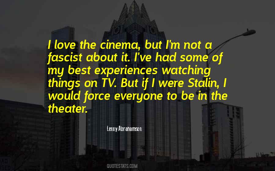 Best Cinema Quotes #381417
