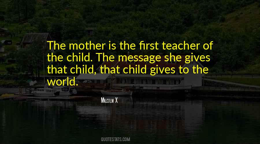 Child Teacher Quotes #908931
