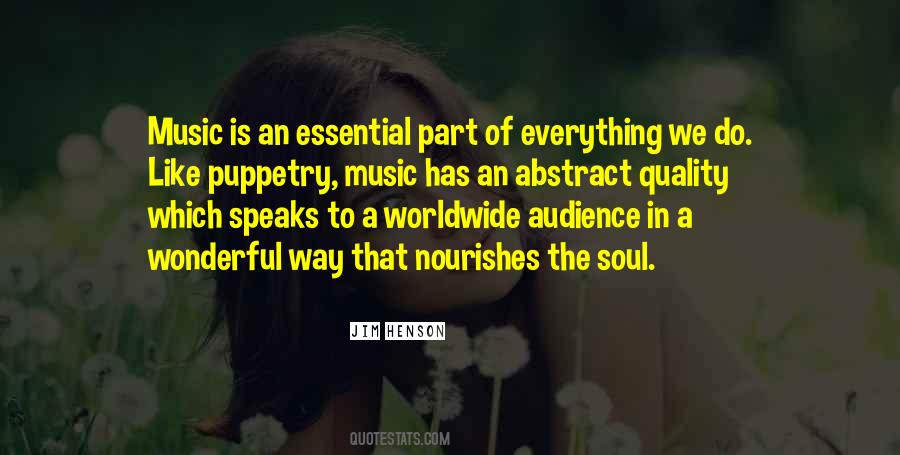 Music Is The Soul Quotes #165303