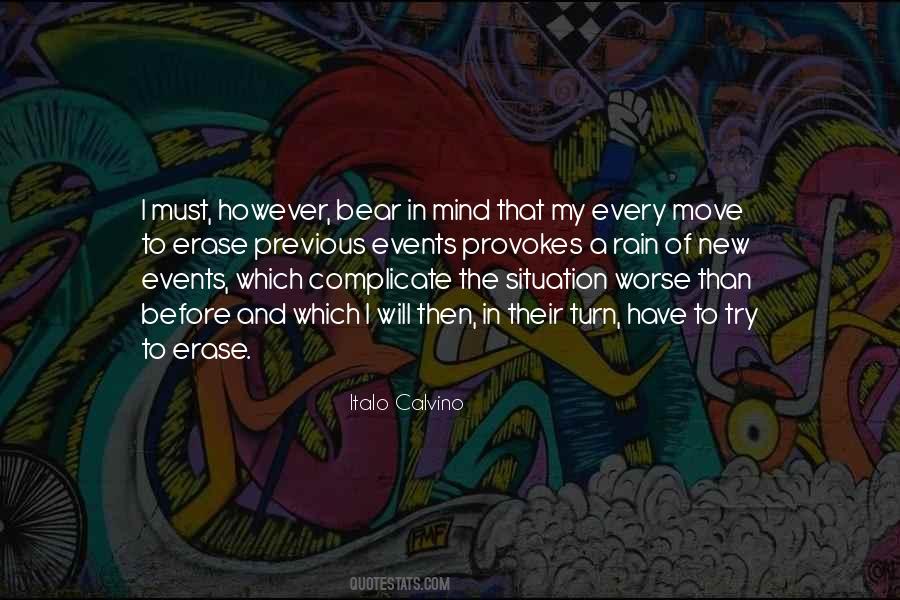 Turn Of Events Quotes #993366
