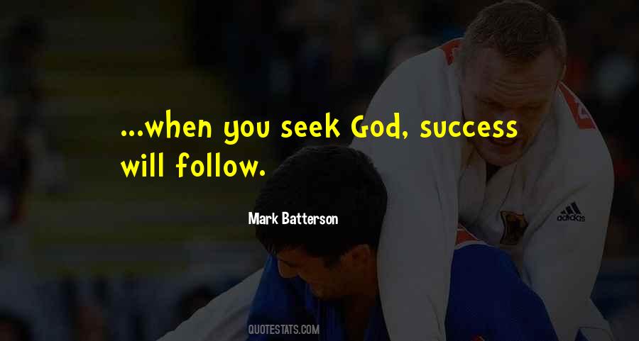 Success God Quotes #195554