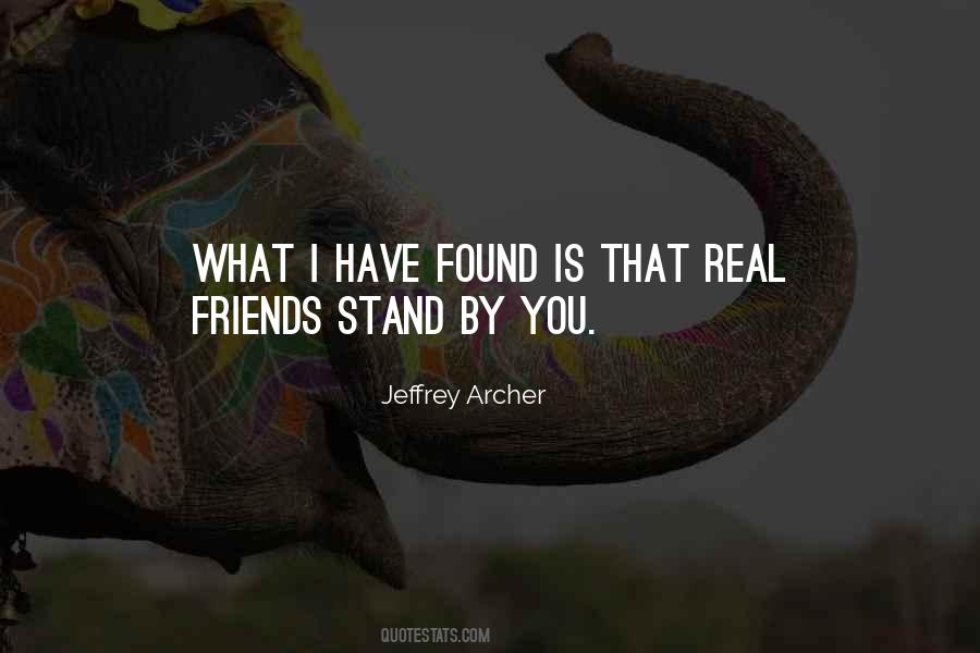 Friends Stand By You Quotes #45248