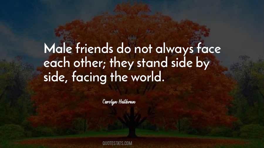 Friends Stand By You Quotes #658448