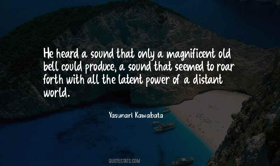 Quotes About The Power Of Sound #1098868