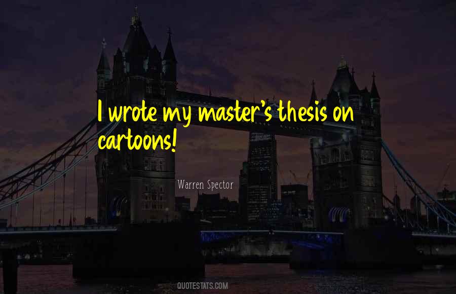 Master Thesis Quotes #344750
