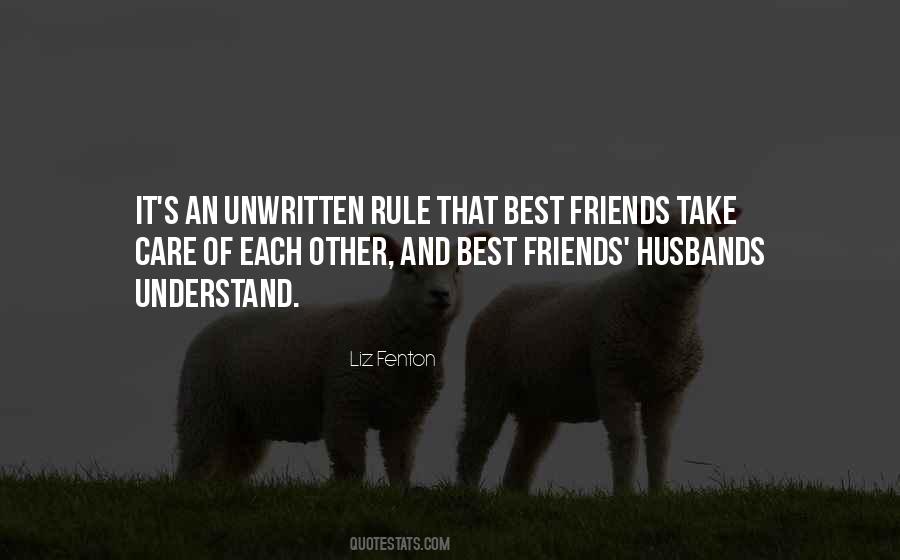 Friends Take Care Of Each Other Quotes #1670667