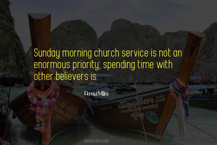 Sunday Morning Church Quotes #1508027