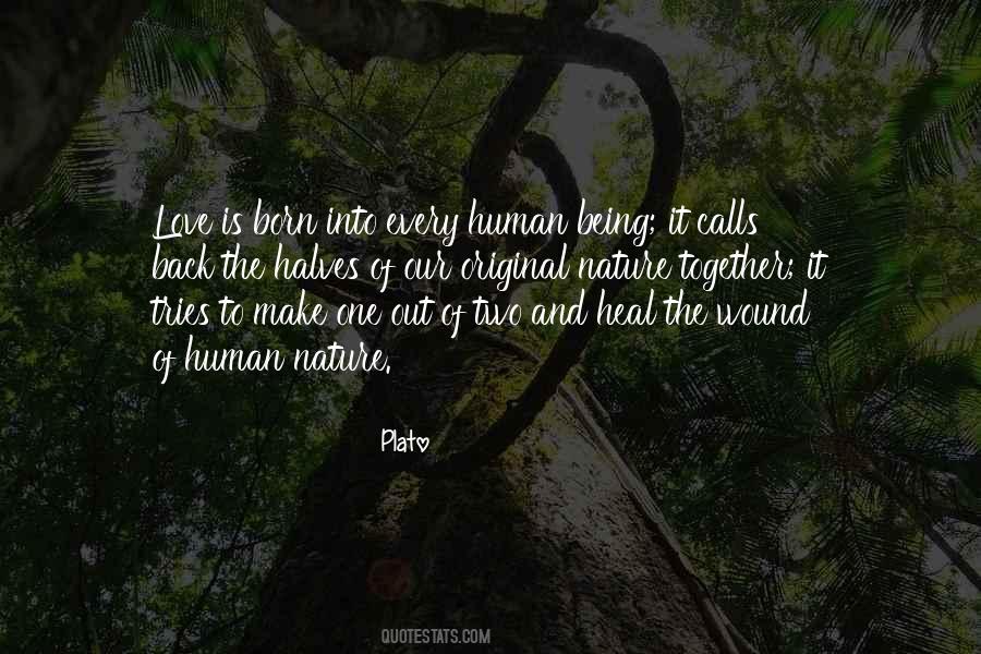 Love Is Nature Quotes #237067