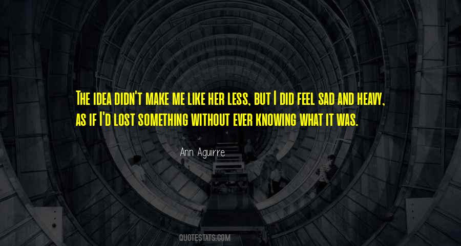 Lost Sad Quotes #1137359