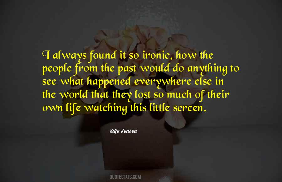 Lost Sad Quotes #1422135