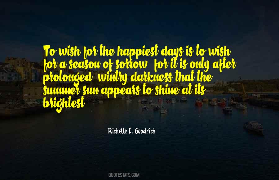 Quotes About The Summer Sun #1287279