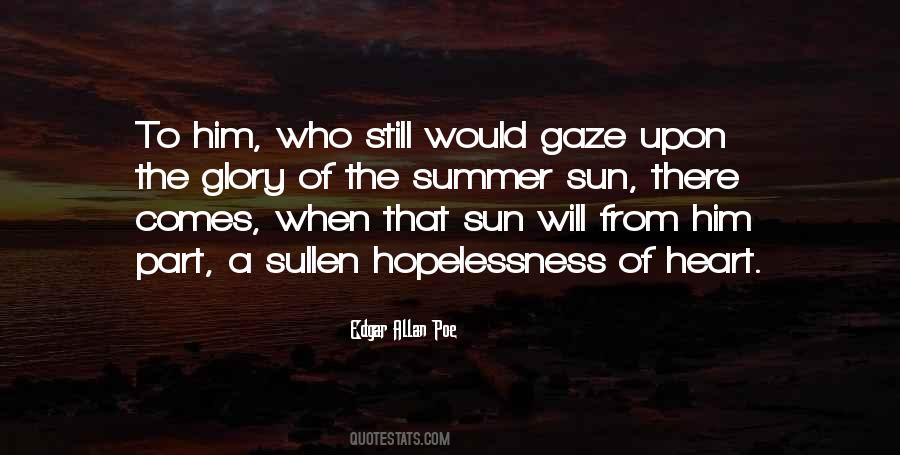 Quotes About The Summer Sun #491216