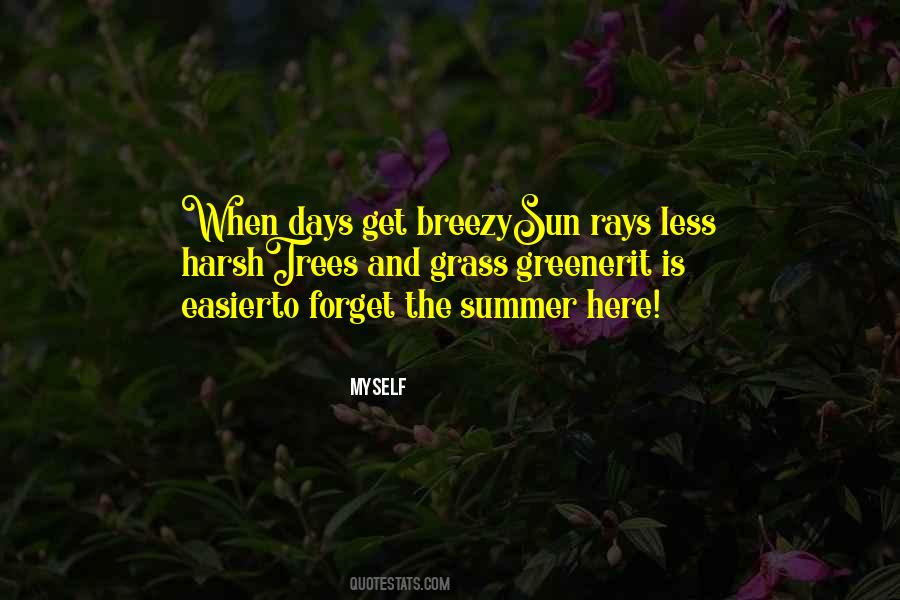 Quotes About The Summer Sun #612917