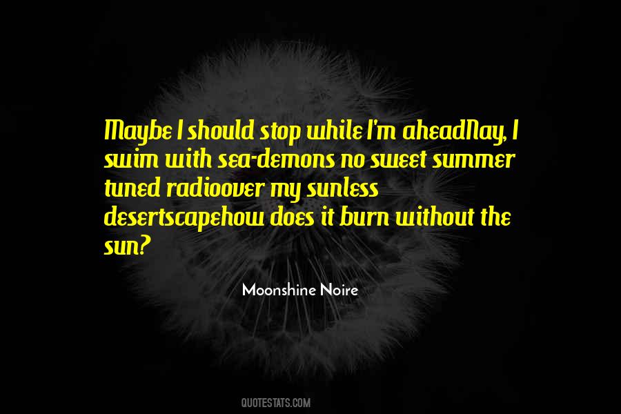 Quotes About The Summer Sun #634809