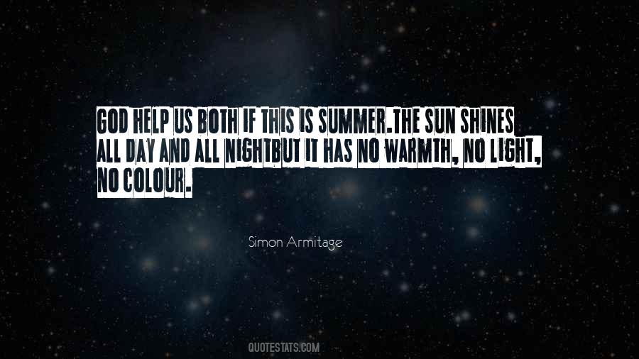 Quotes About The Summer Sun #802710