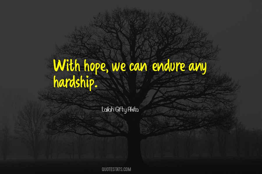 Hardship Positive Quotes #29892