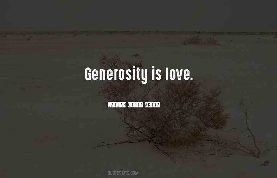 Generosity Inspirational Quotes #401534