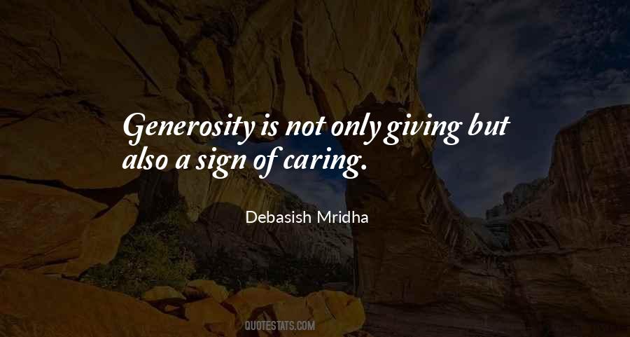 Generosity Inspirational Quotes #876634