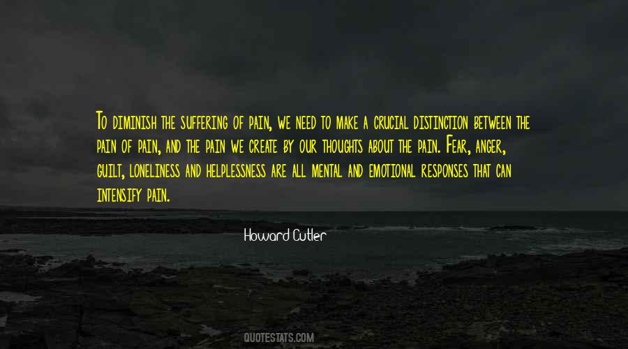 Fear Loneliness Quotes #1312411