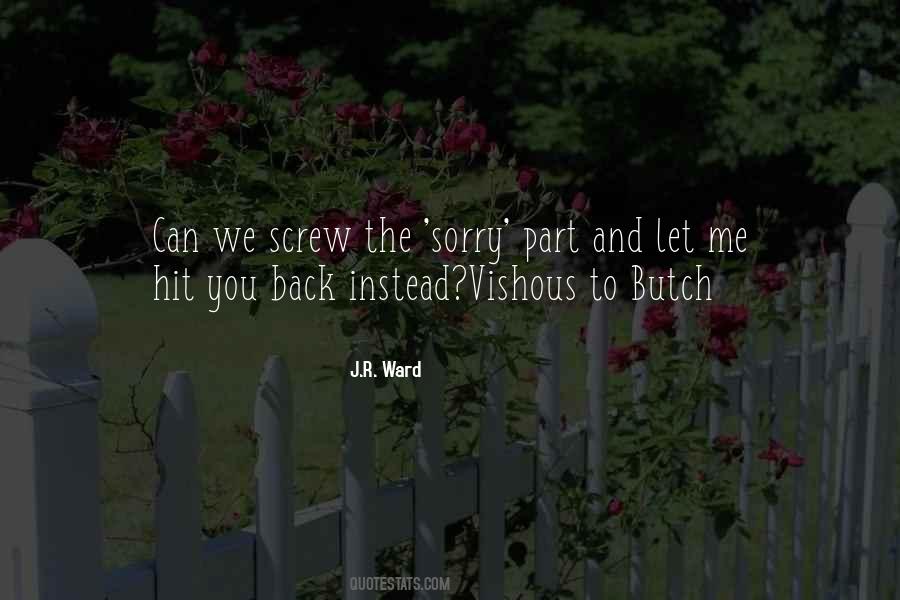 Hit You Back Quotes #1686177