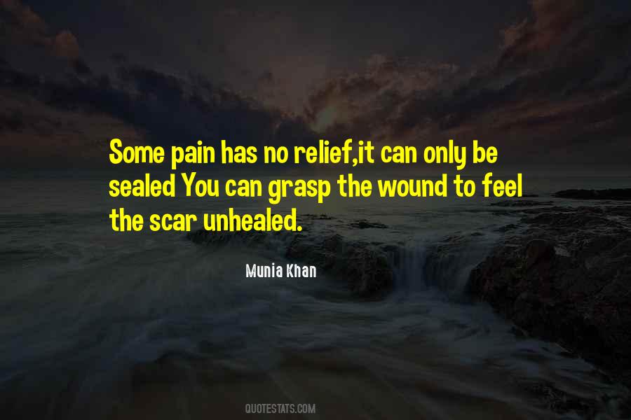 Wound And Scar Quotes #322135