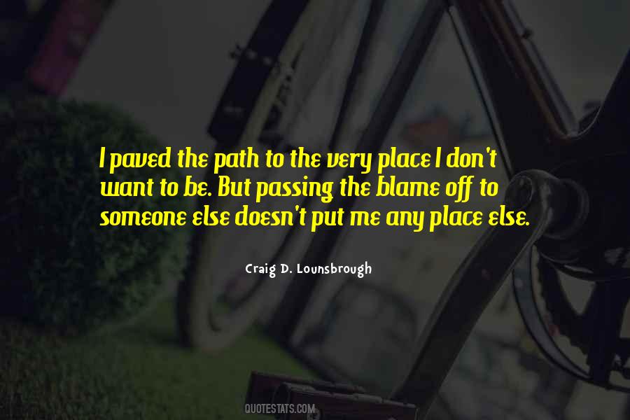 Chart Your Own Path Quotes #1010319
