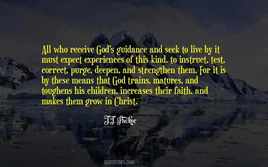 Faith Guidance Quotes #1543236