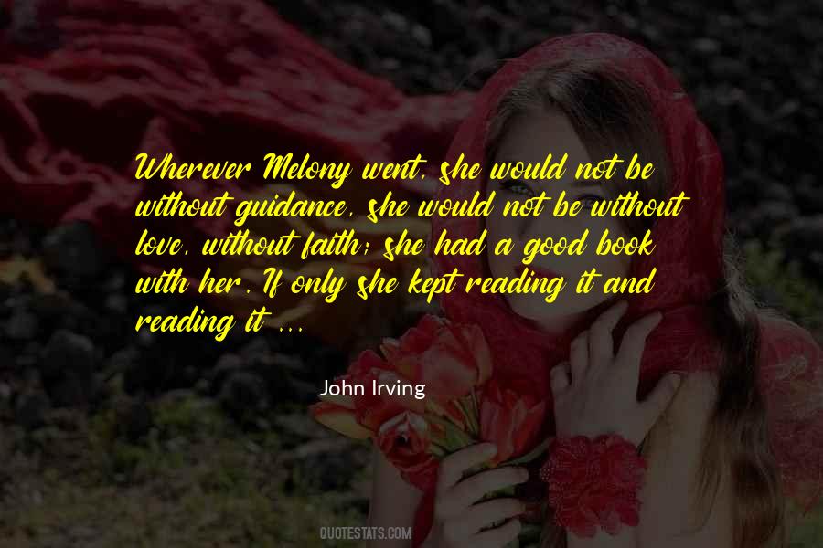 Faith Guidance Quotes #1871534