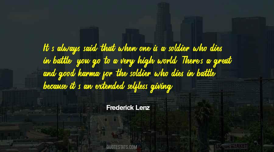 When A Soldier Dies Quotes #1377066