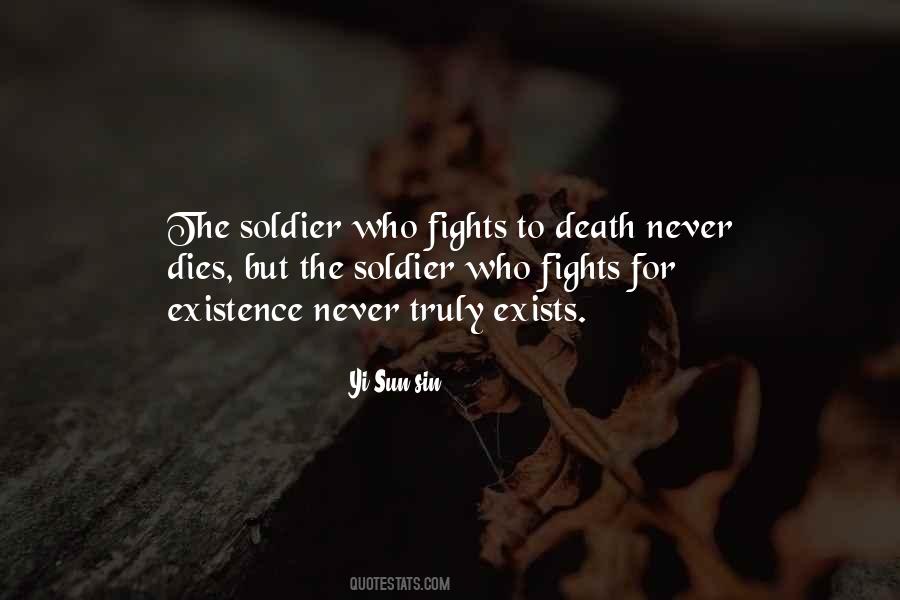 When A Soldier Dies Quotes #443721
