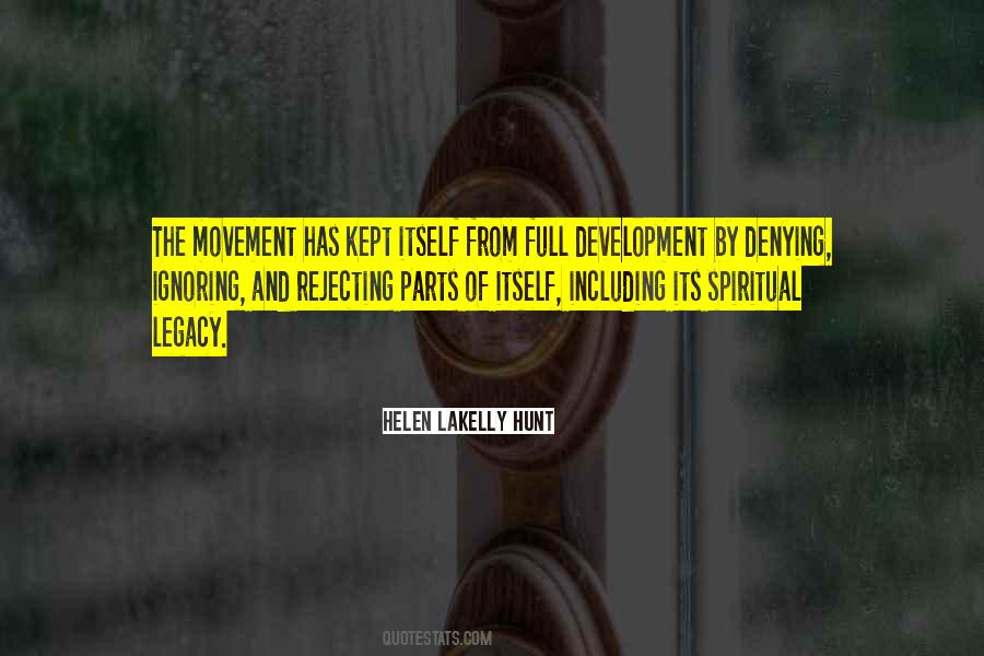 Spiritual Movement Quotes #1221152