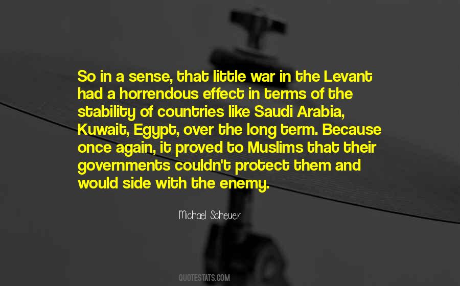 Effect Of War Quotes #1834463