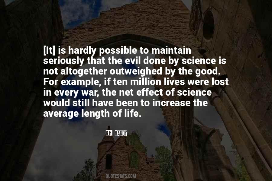 Effect Of War Quotes #562188