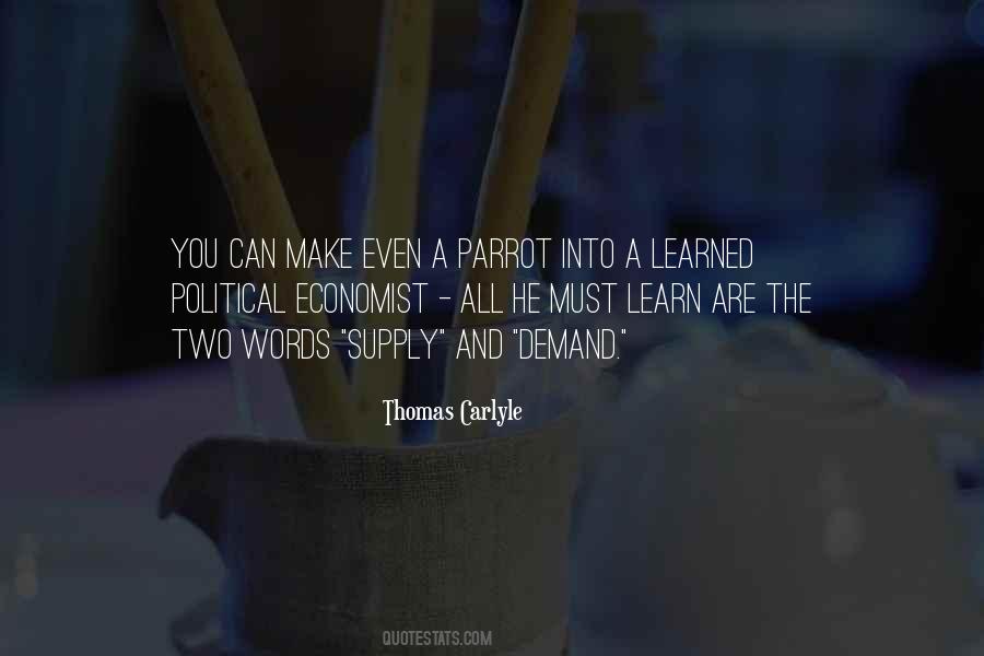 Political Economist Quotes #630751