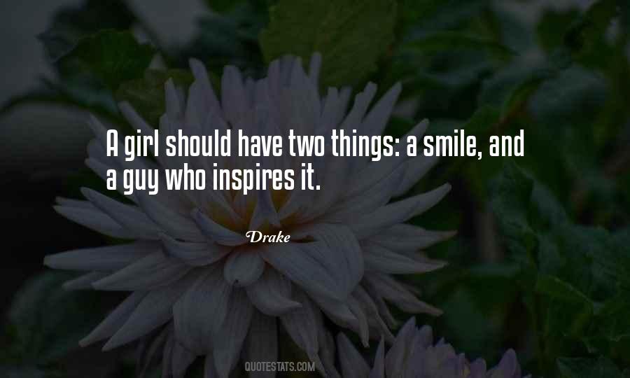 Guy Smile Quotes #1711958